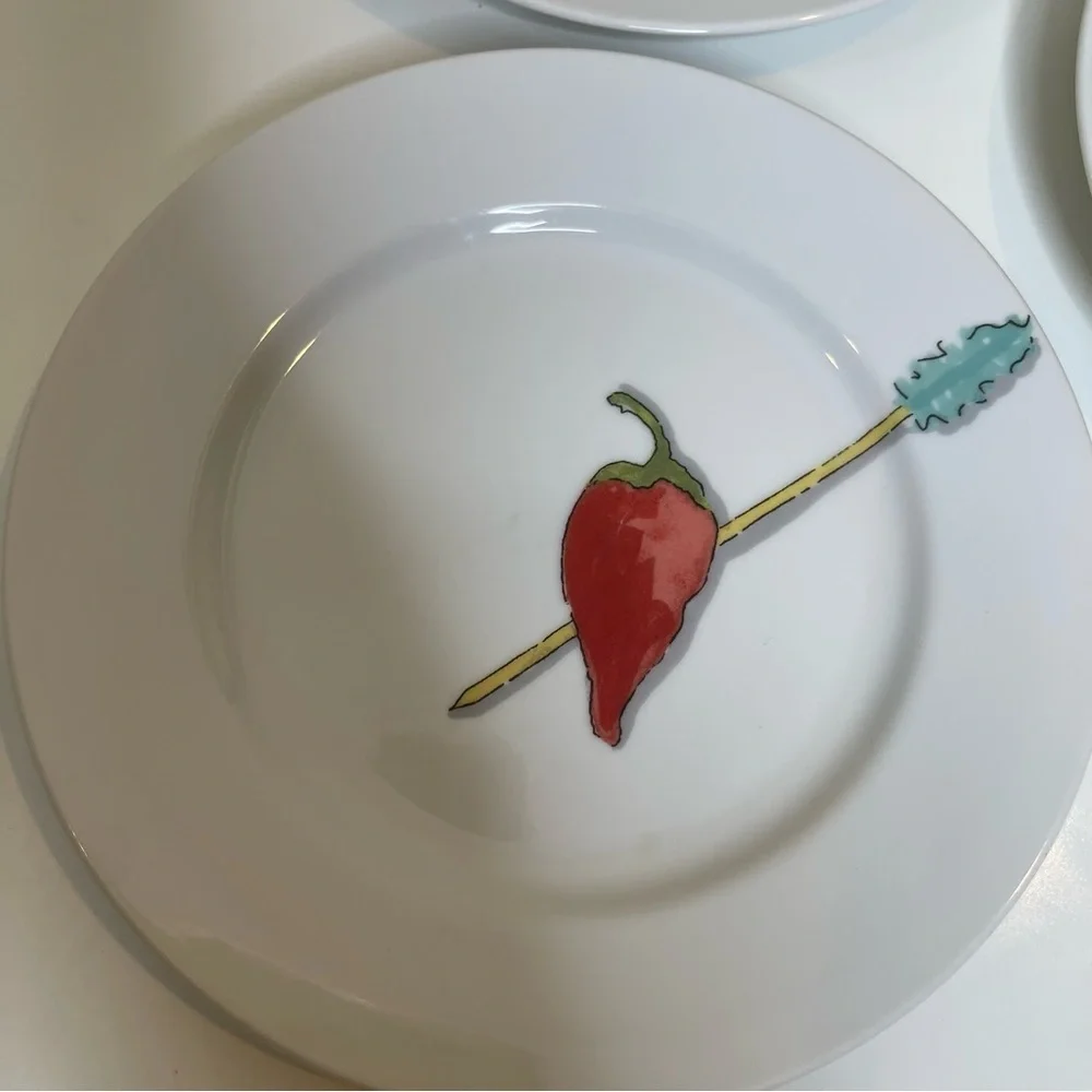 CRATE & BARREL Appetizer Plates 6.5